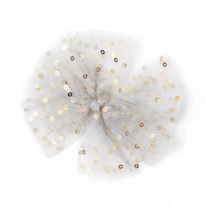 Sequin Net Bow