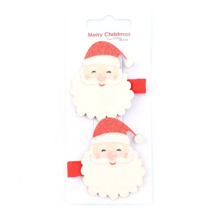 Card of 2 Christmas Character Clips