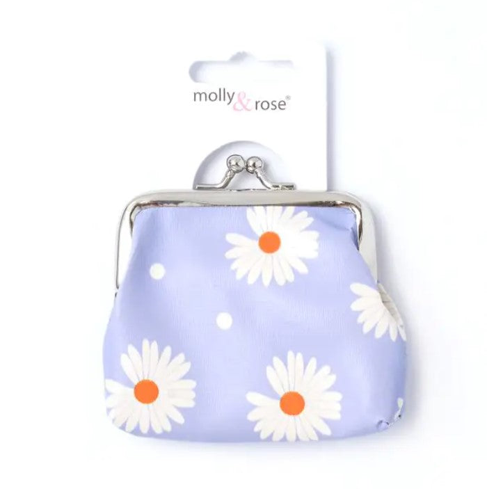 Daisy Print Purse