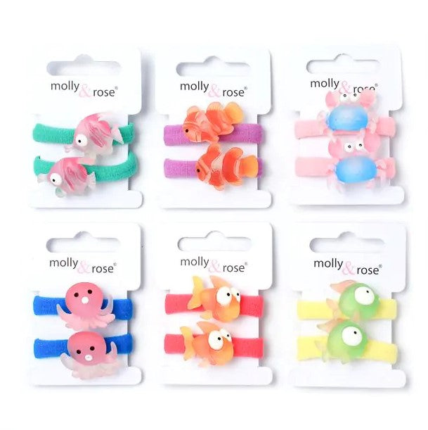 Sea Themed Jersey Motif Elastics