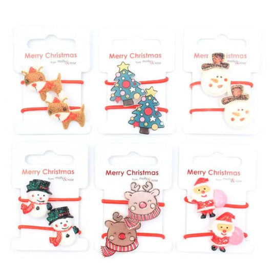 Christmas Motif Elastics