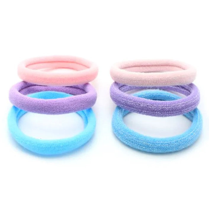 Unicorn Motif Clips & Jersey Elastics Set