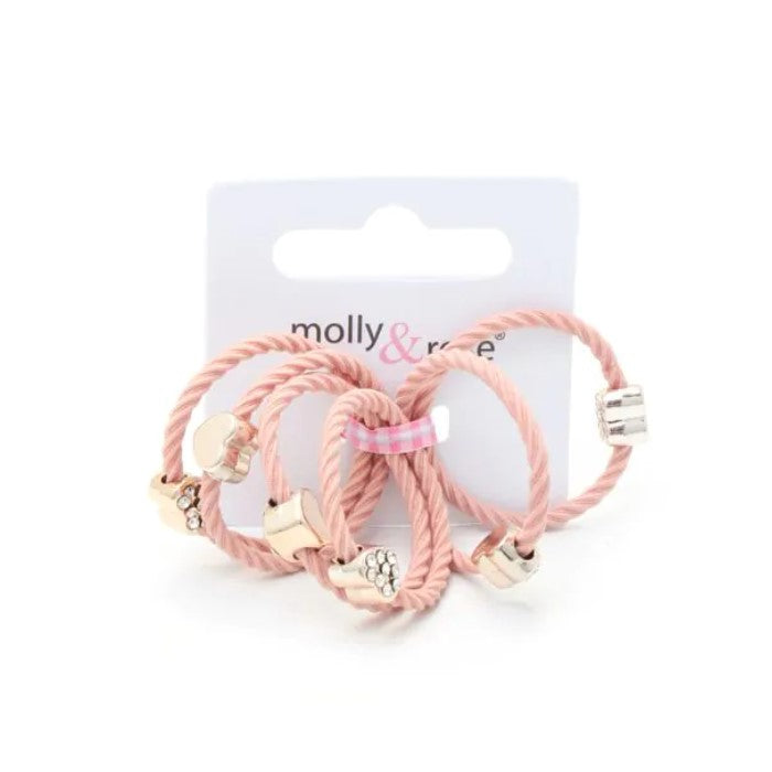 Twisted Elastics with Heart Motif