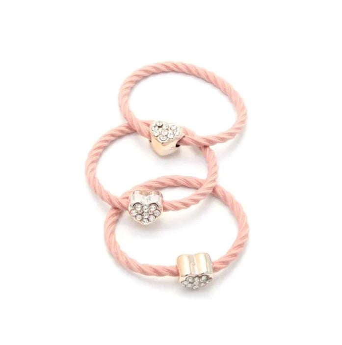 Twisted Elastics with Heart Motif