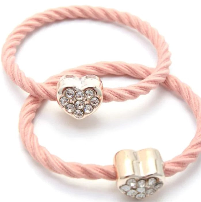 Twisted Elastics with Heart Motif