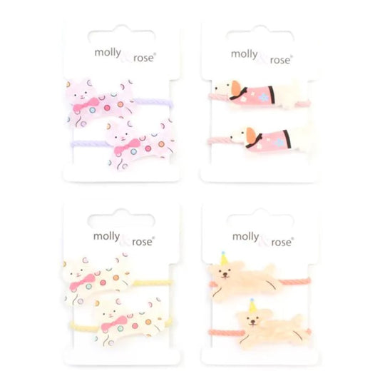 Animal Motif Elastics