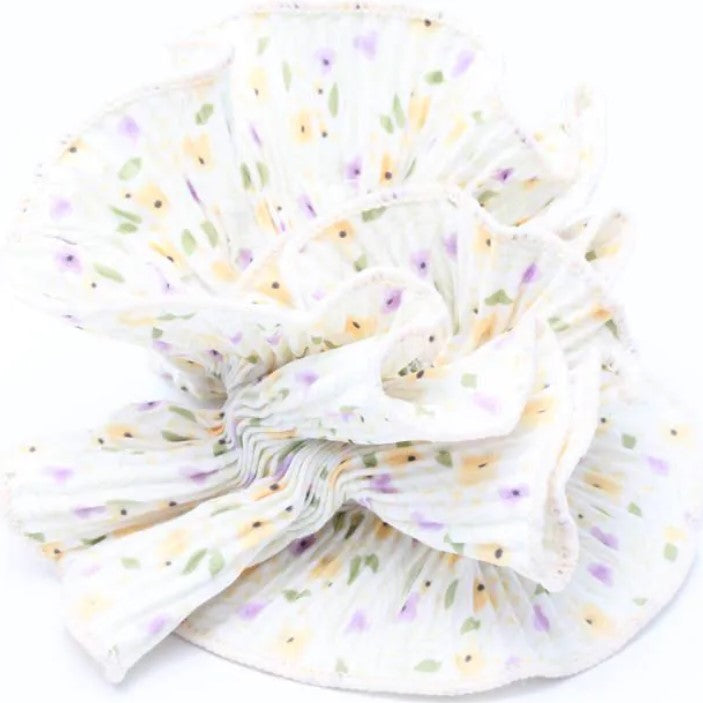 Extra Large Ditsy Floral Print Scrunchie