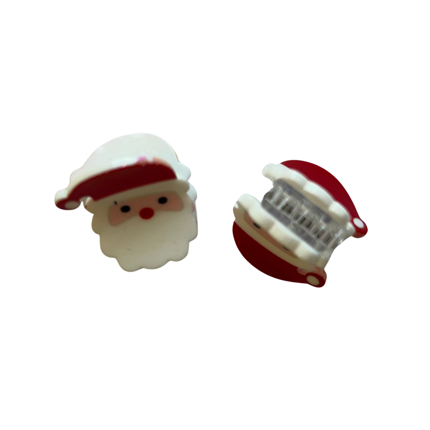 Card of 2 Santa Mini Clamps