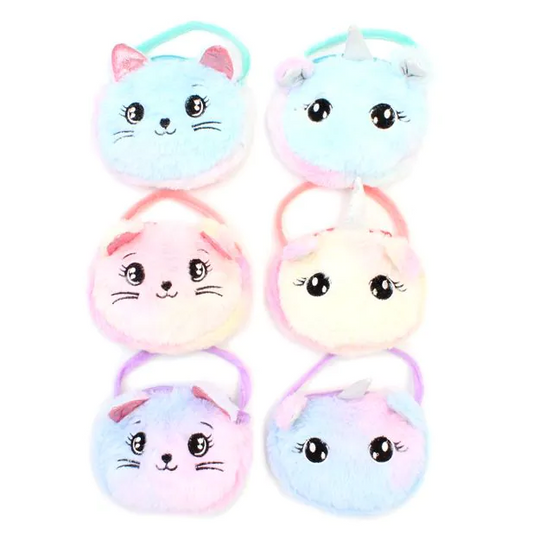 Children's Fluffy Shoulder Bag