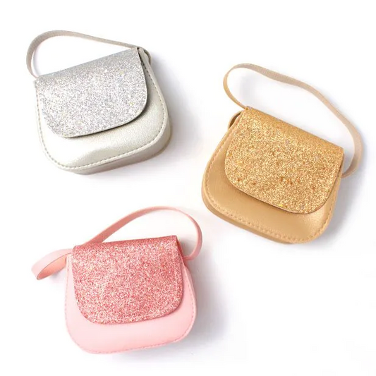 Children's Glitter Saddle Bag
