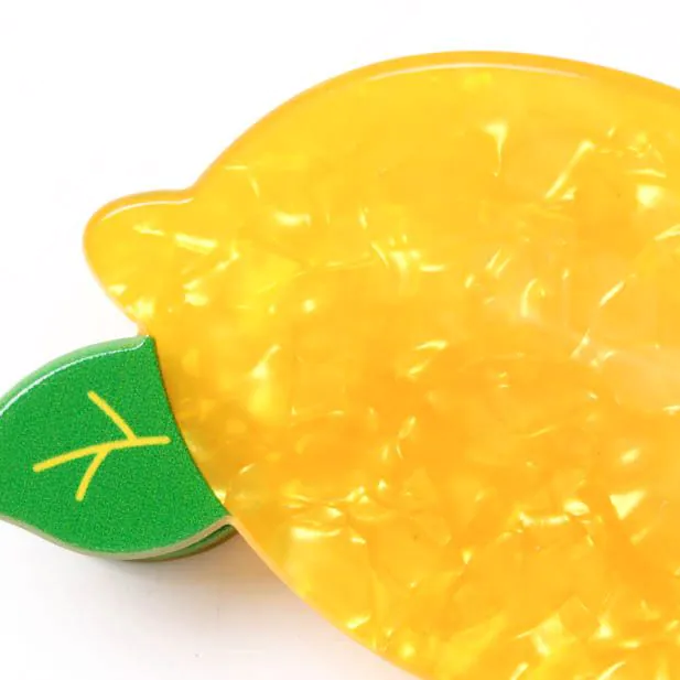 Lemon Hair Clamp