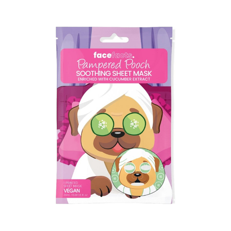 Face Facts Pampered Pooch Soothing Sheet Mask