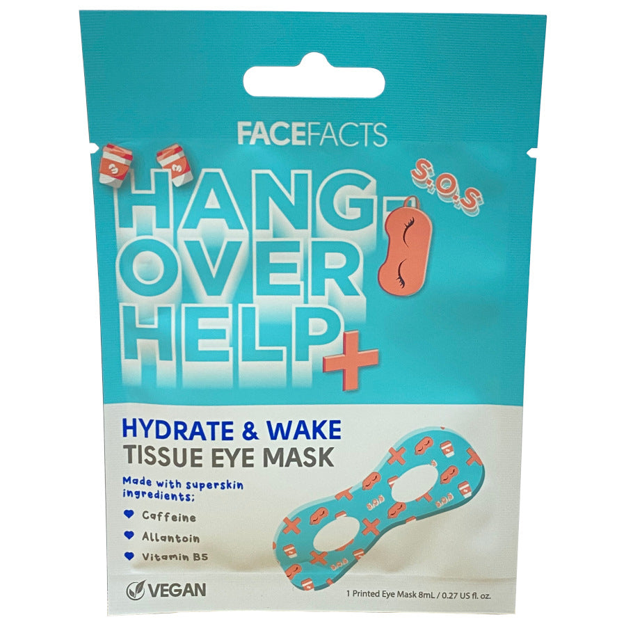 Face Facts Hangover Help Hydrating Tissue Eye Mask