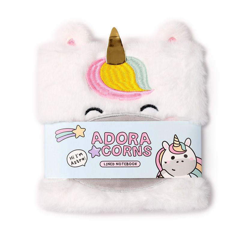 Adoracorns Unicorn Plush Fluffies Notebook