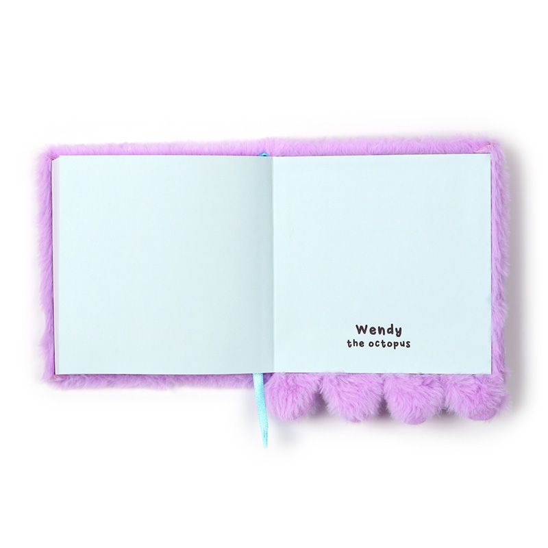 Adoramals Octopus Plush Fluffies Notebook