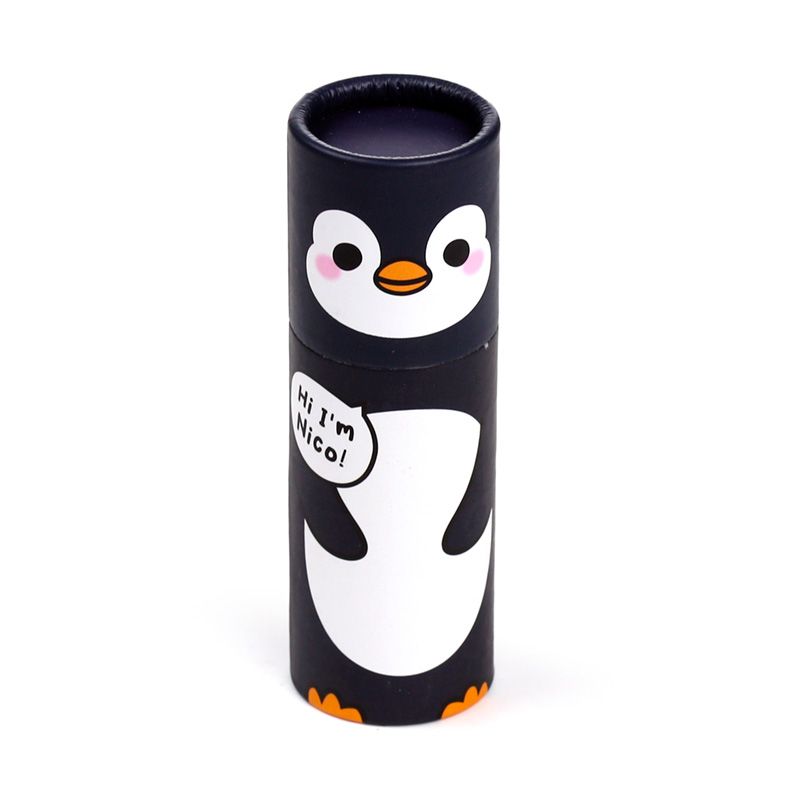 Adoramals Penguin Pencil Pot with 12 Colouring Pencils