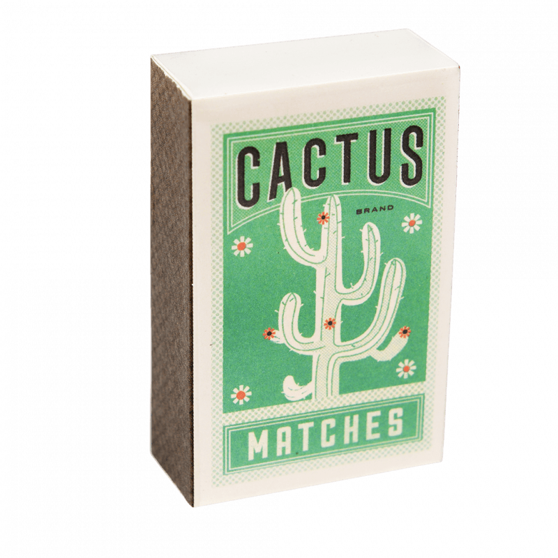 Cactus Matchbox Notepad