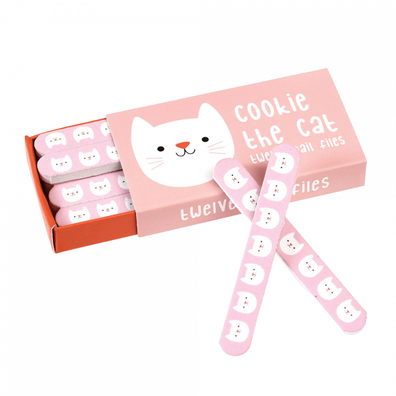 Cookie the Cat Matchbox Nail Files