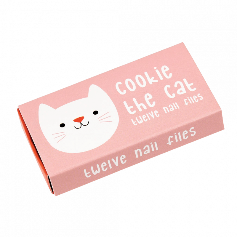 Cookie the Cat Matchbox Nail Files