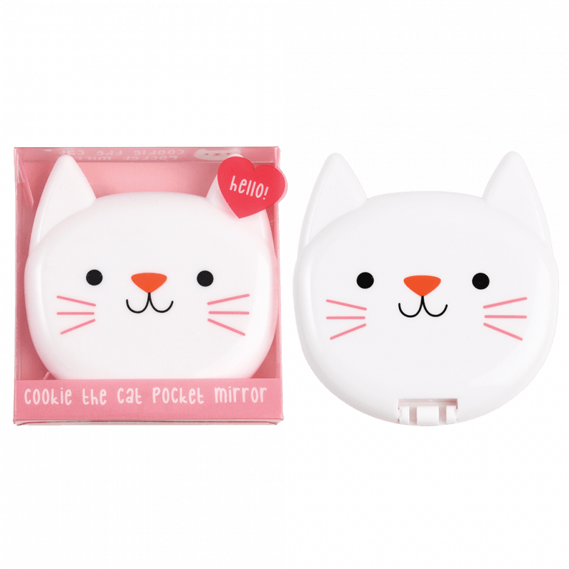 Cookie the Cat Pocket Mirror