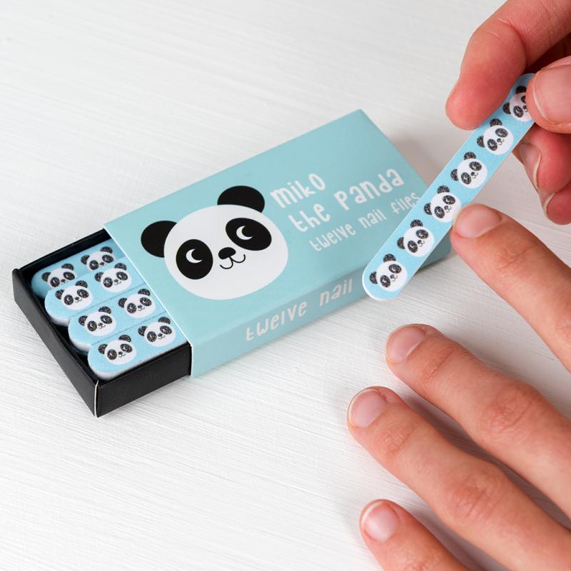 Miko the Panda Matchbox Nail Files