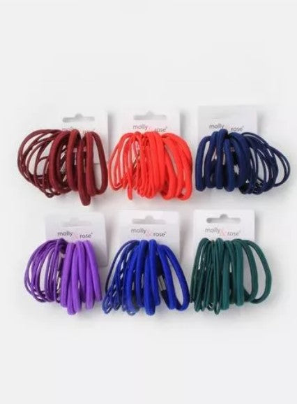 School Colour Mixed Elastics