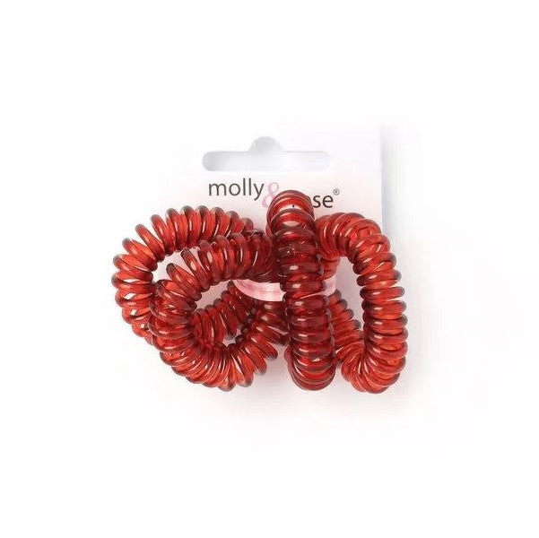 Small Telephone Cord Hair Ties