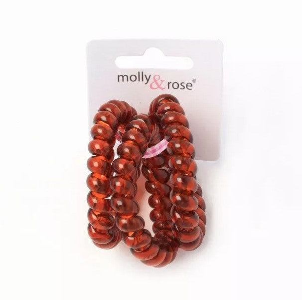 Large Telephone Cord Hair Ties