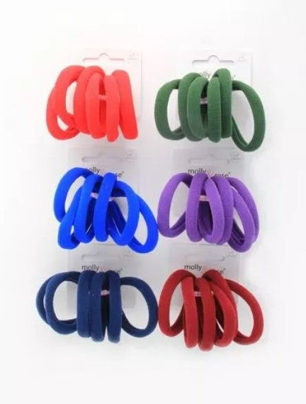 School Colour Jersey Elastics