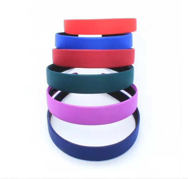 Matte Satin School Colour Alice Bands