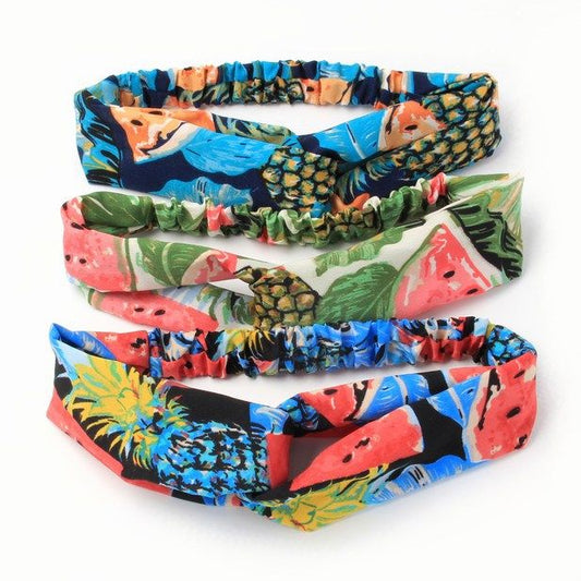 Tropical Fruits print Bandeau