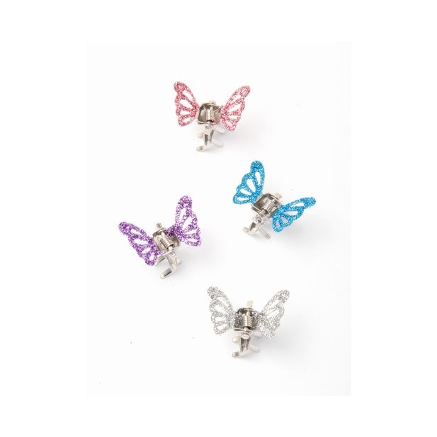 Card of 6 Butterfly Mini Clamps