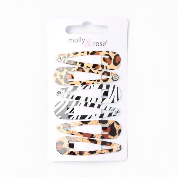 Card of 6 Animal Print Sleepies