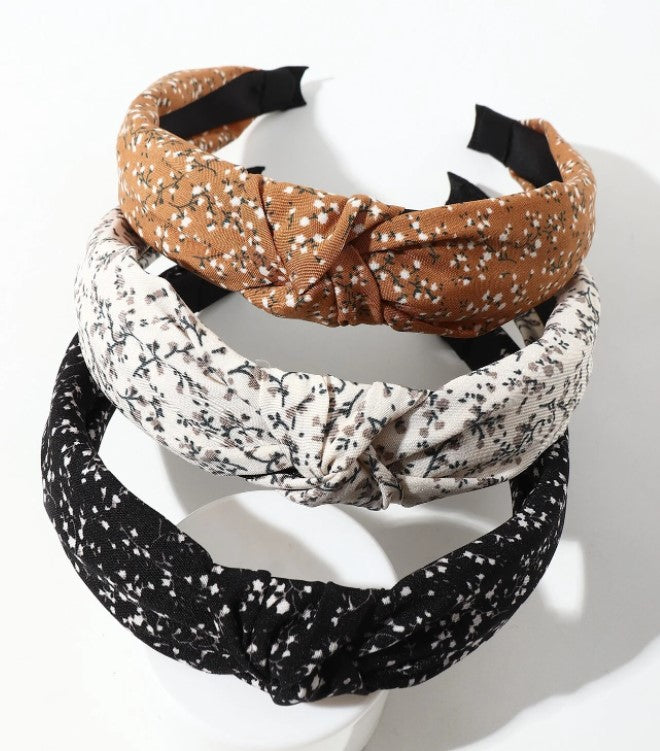 Ditsy Floral Knot Alice Band