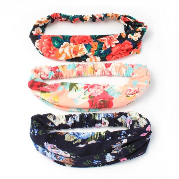 Rose Print Jersey Bandeau