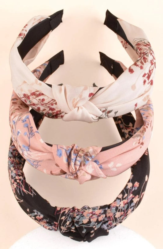 Floral Knot Alice Band