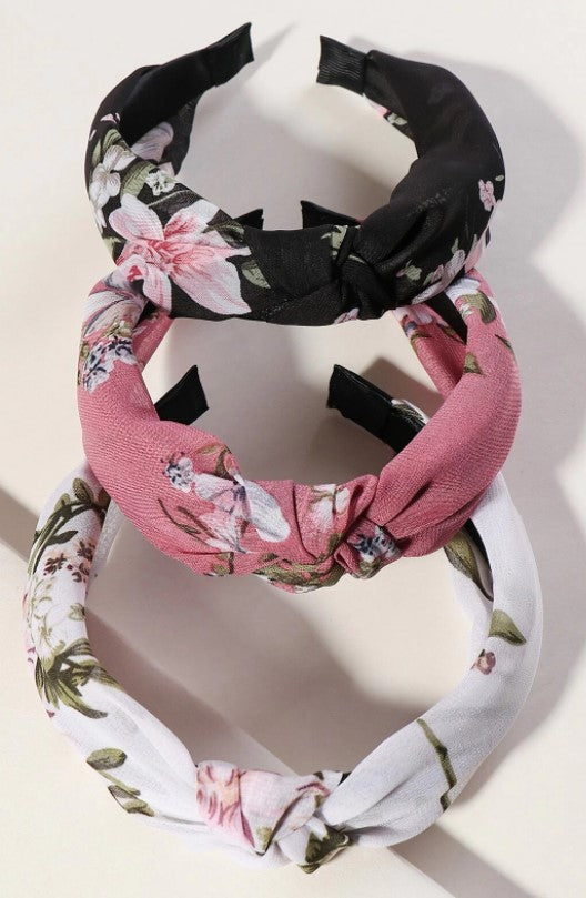 Floral Knot Alice Band