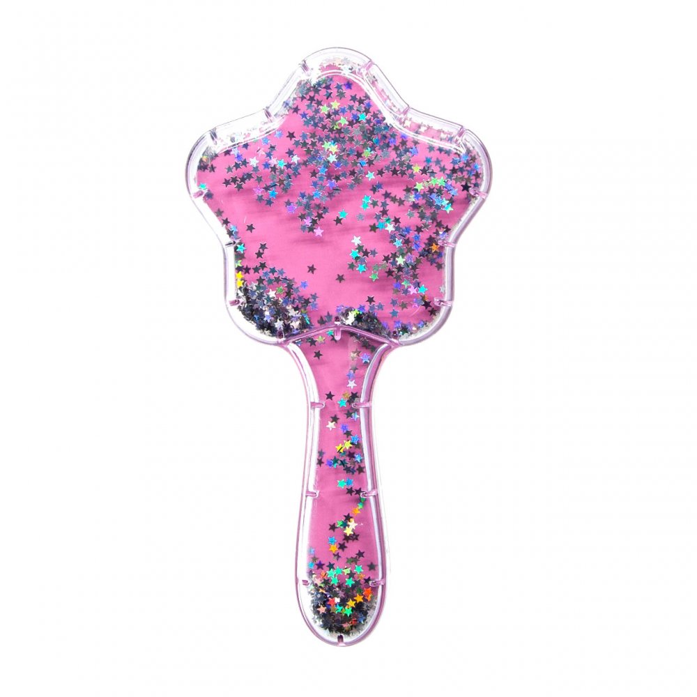 Glitter Star Hair Brush