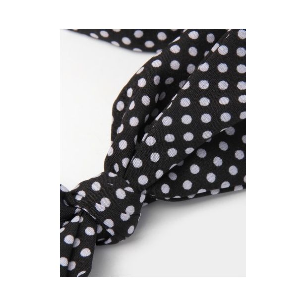 Polka Dot Bandeau with Bow