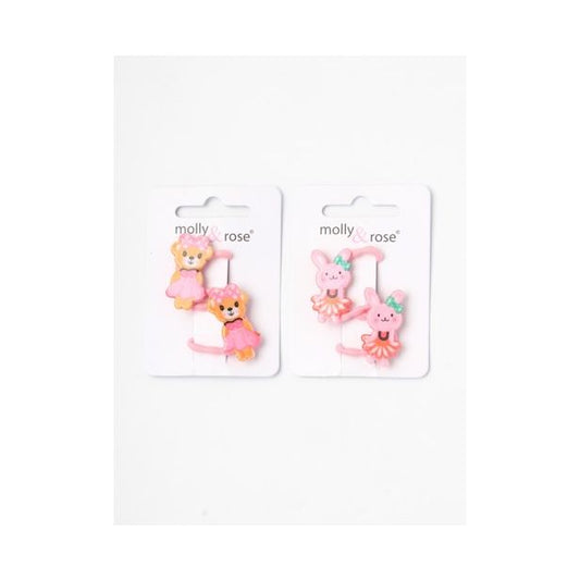 Teddy & Bunny Motif Elastics