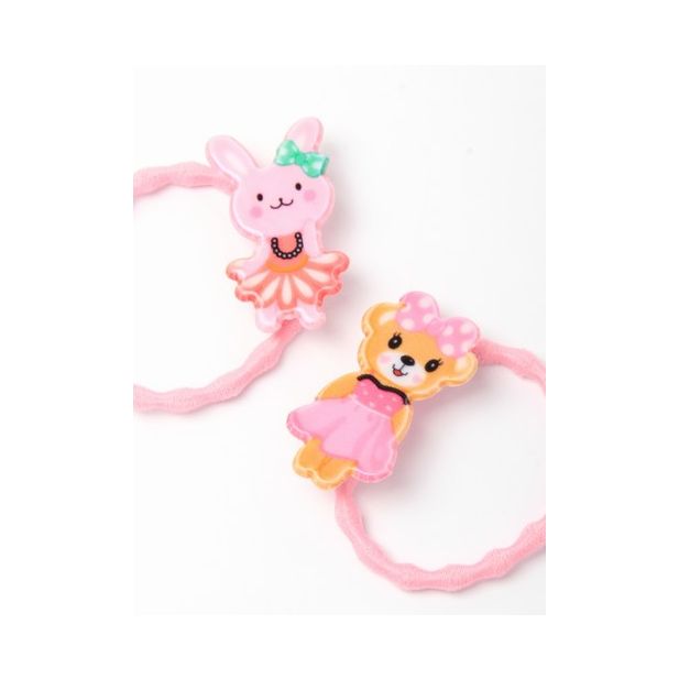 Teddy & Bunny Motif Elastics