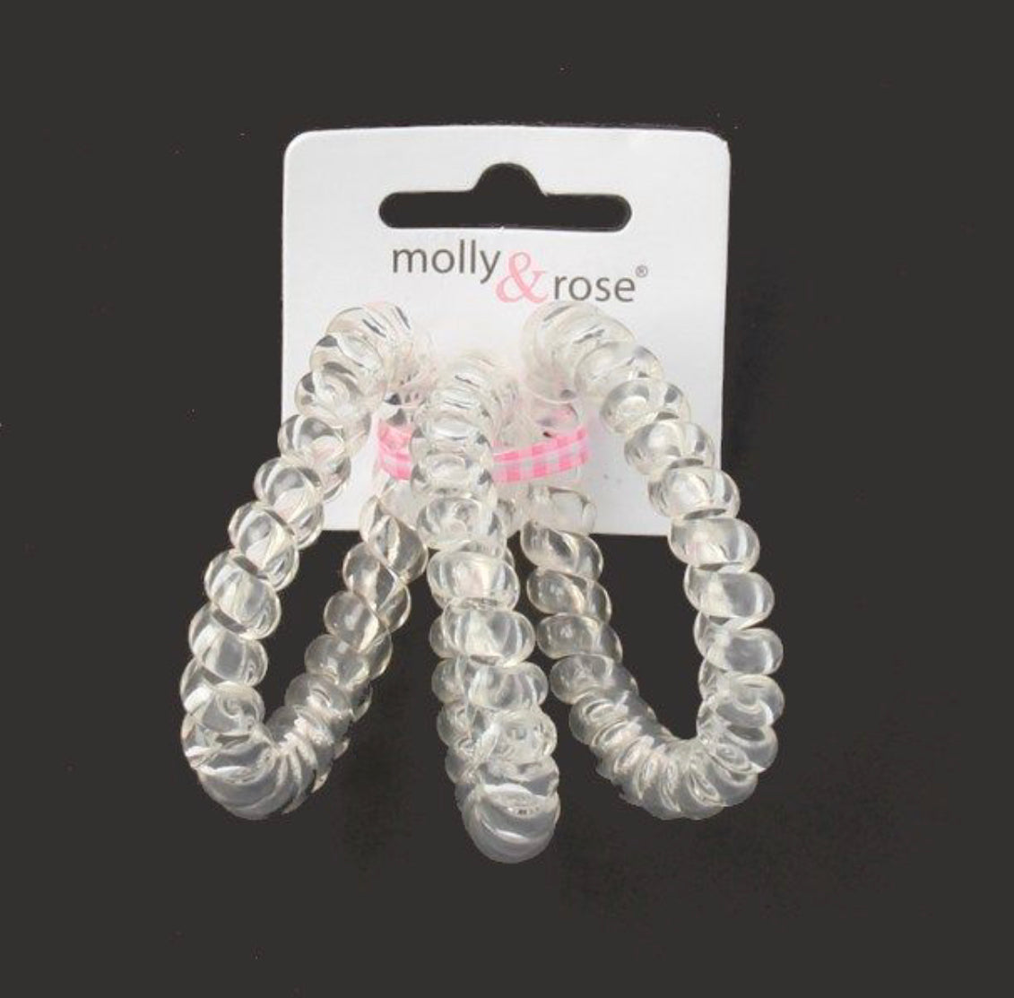 Large Telephone Cord Hair Ties