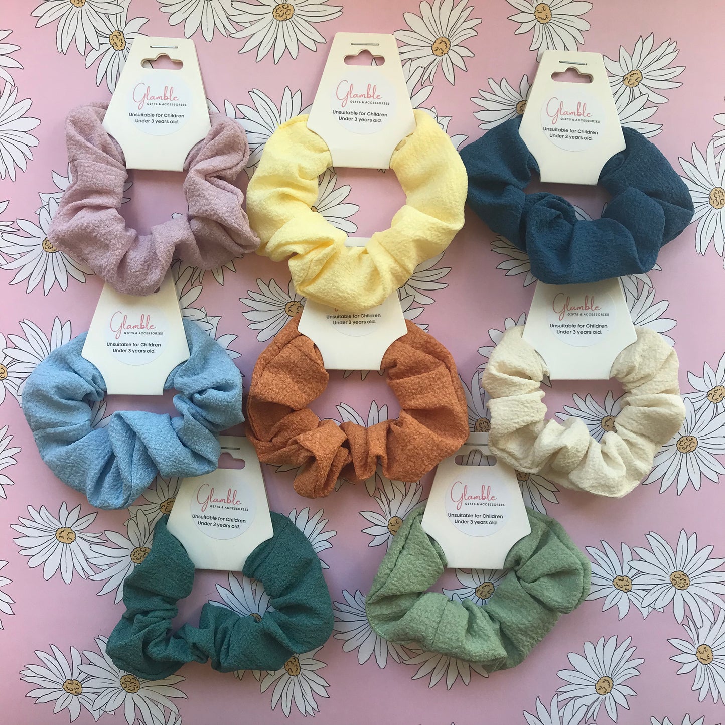 Crinkle Fabric Scrunchie