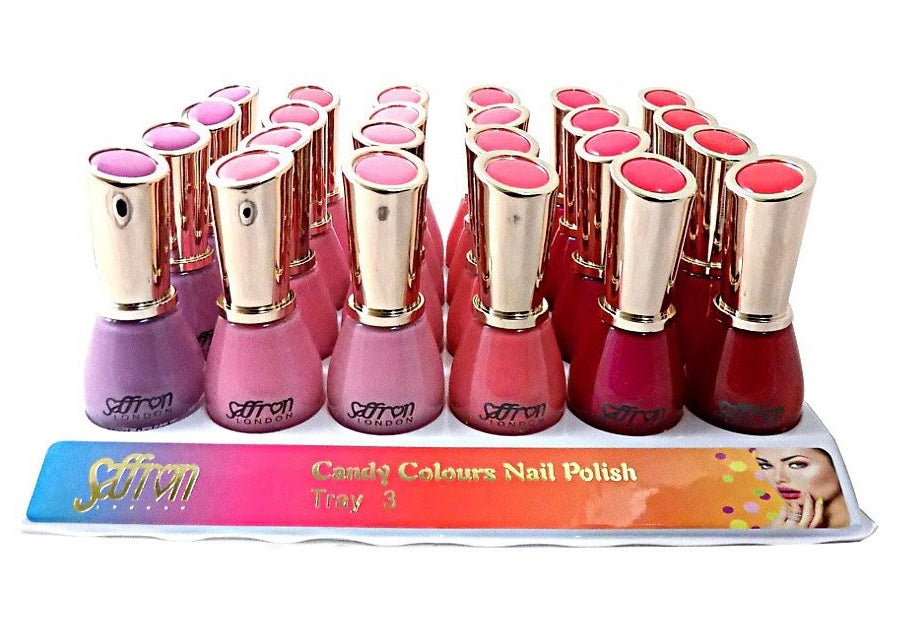 Saffron Nail Polish - 03 Candy Colours