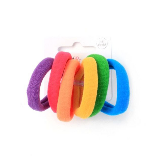 Rainbow Jersey Elastics